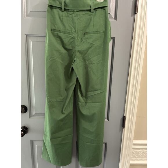 Veronica Beard Maliyah Wide Leg Pant in Forest size 4 - Picture 6 of 13